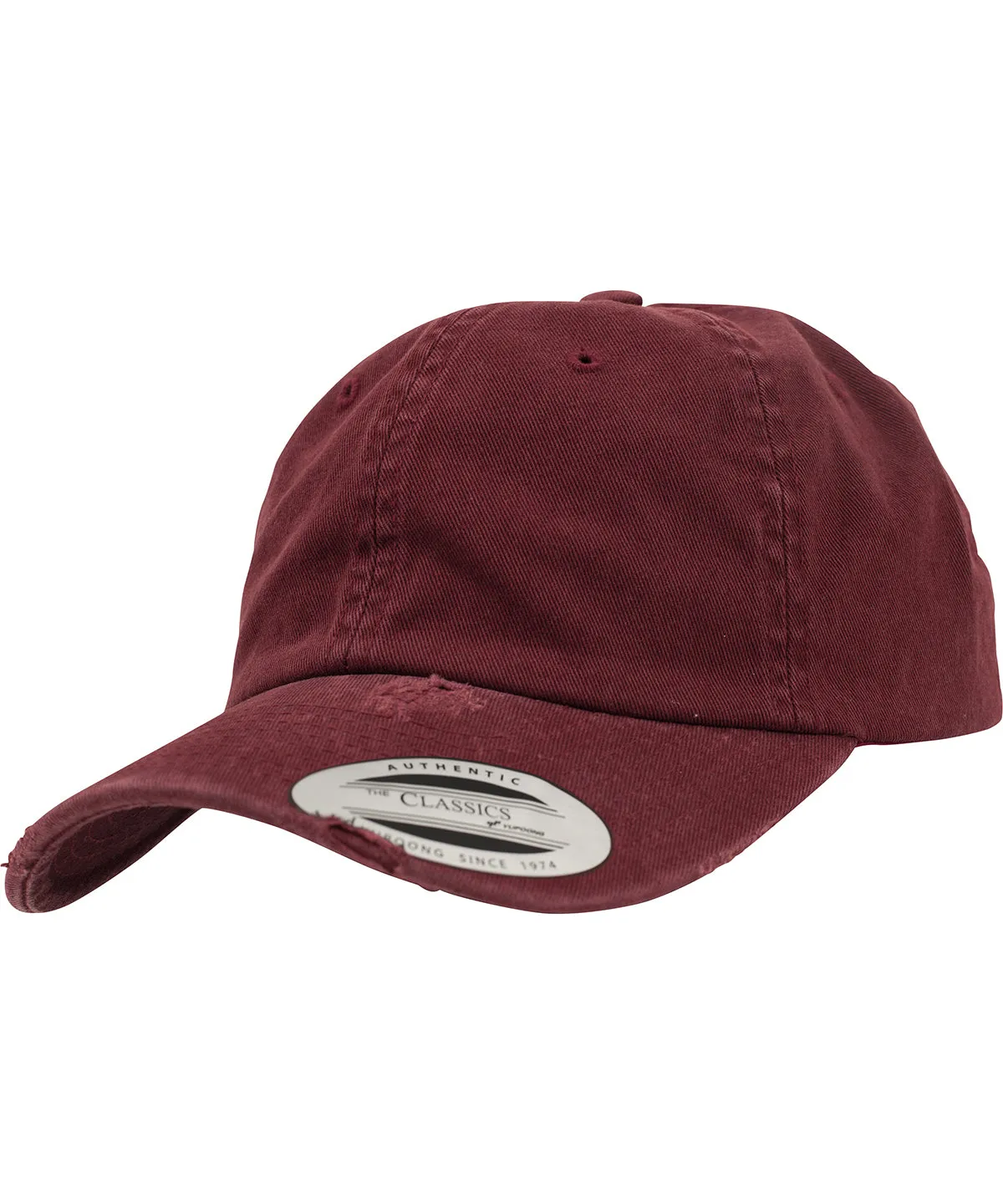 Maroon - Low-profile destroyed cap (6245DC)