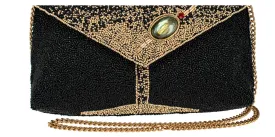 Mary Frances Olive You Crossbody Clutch