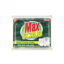 MAX SCRUB GREASE CUTTING SPONGE 2IN1