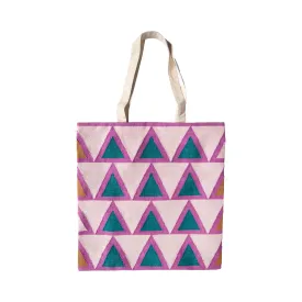 MAYA LIGHT PINK TOTE BAG