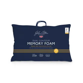 Memory Foam Standard Pillow Dual Contour