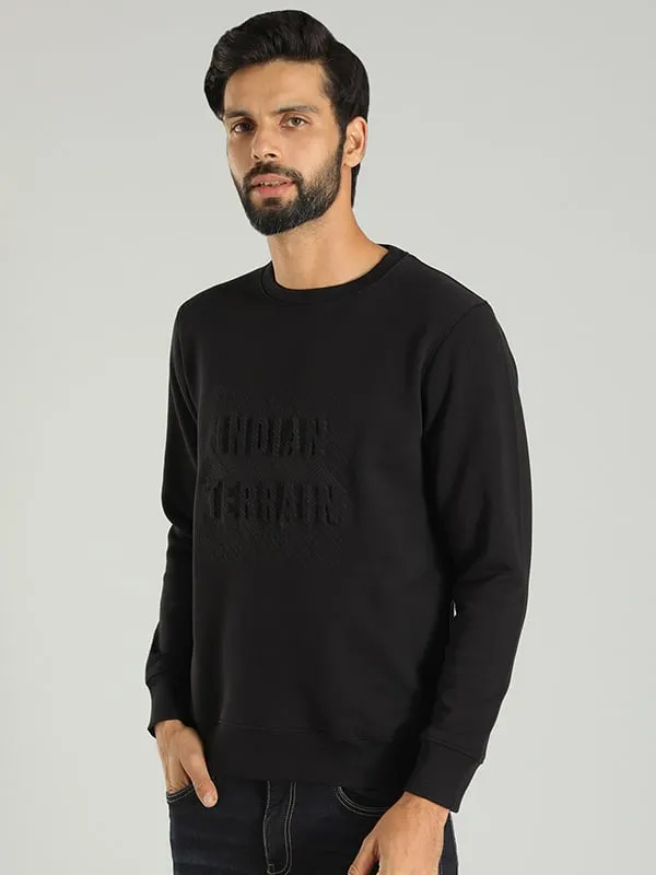 Men Graphic Crew Neck Sweatshirt