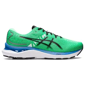 Men's Asics Gel-Cumulus 24 Ekiden, New Leaf/Black, 10 D Medium