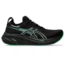 Men's Asics GEL-Nimbus 26, Black/Soothing Sea, 11 D Medium