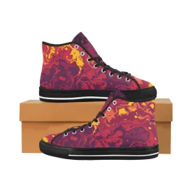 Men's Camouflage Print Big Size High Top Canvas Shoes