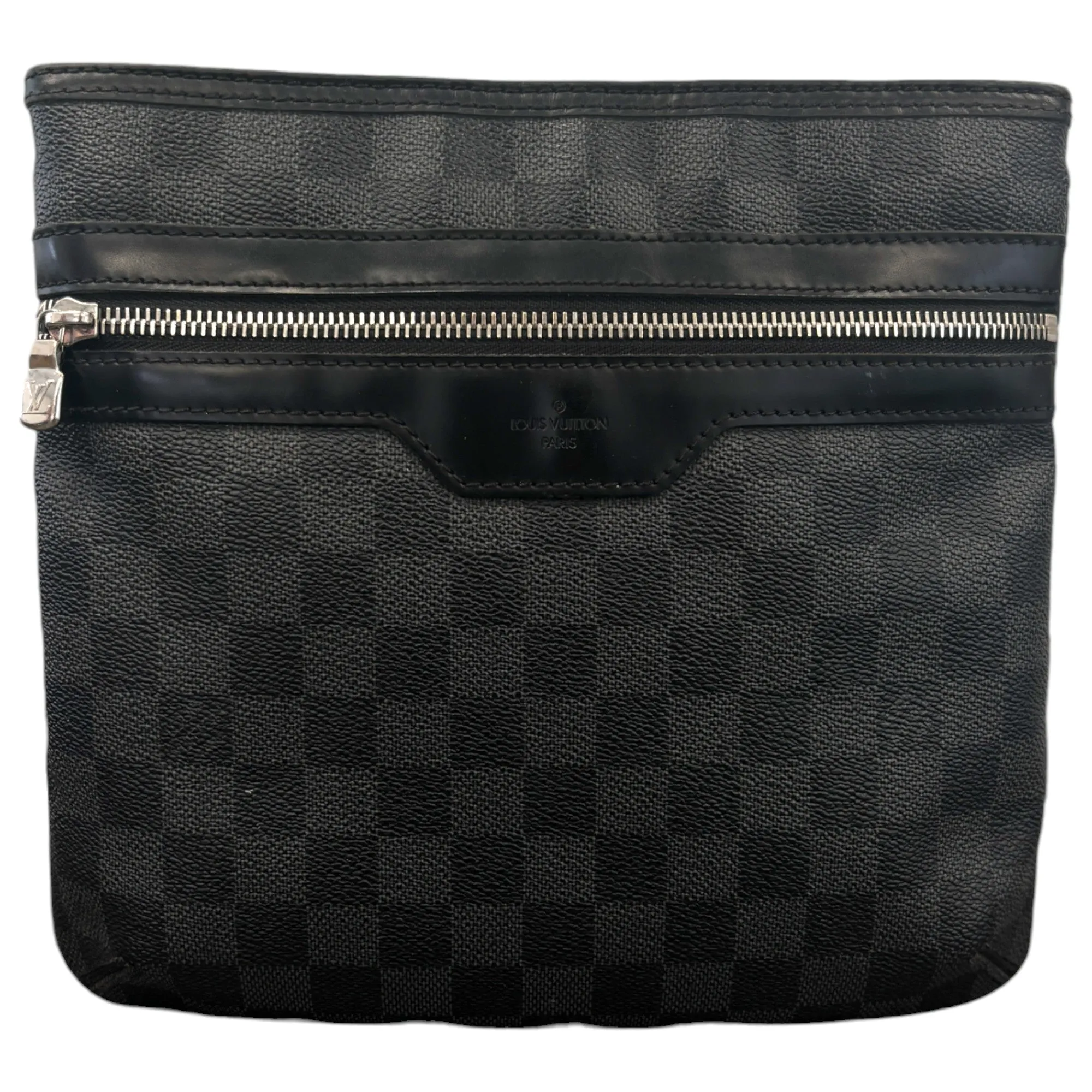 Men's Damier Graphite Thomas Messenger Bag Black