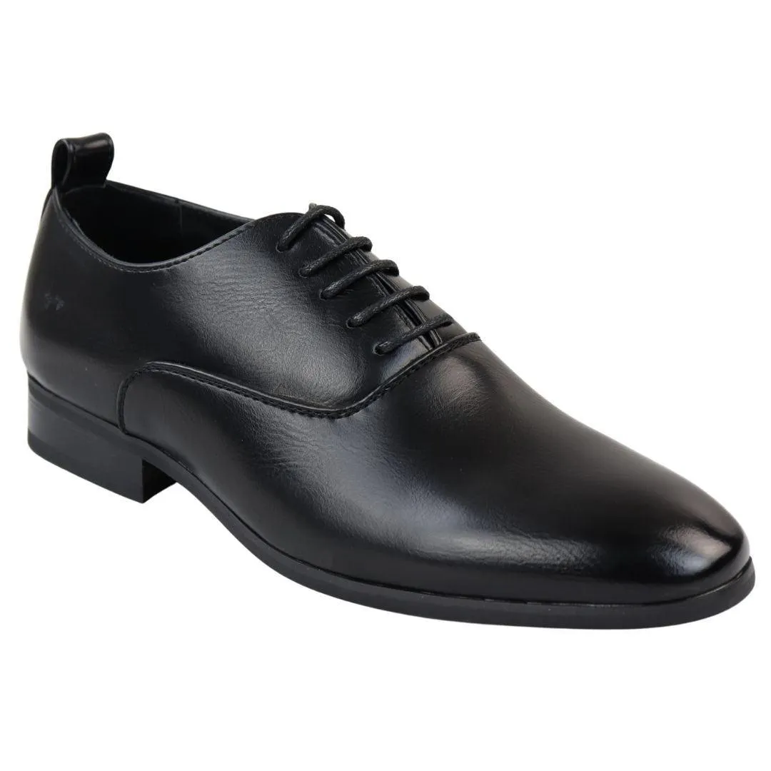 Men's Derby Shoes Oxford Dress Lace Up Shoe