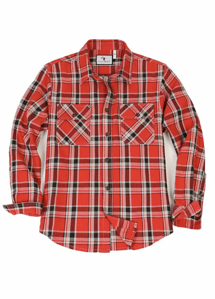 Men's Free Swingin' Workwear Flannel Shirt,100% Cotton