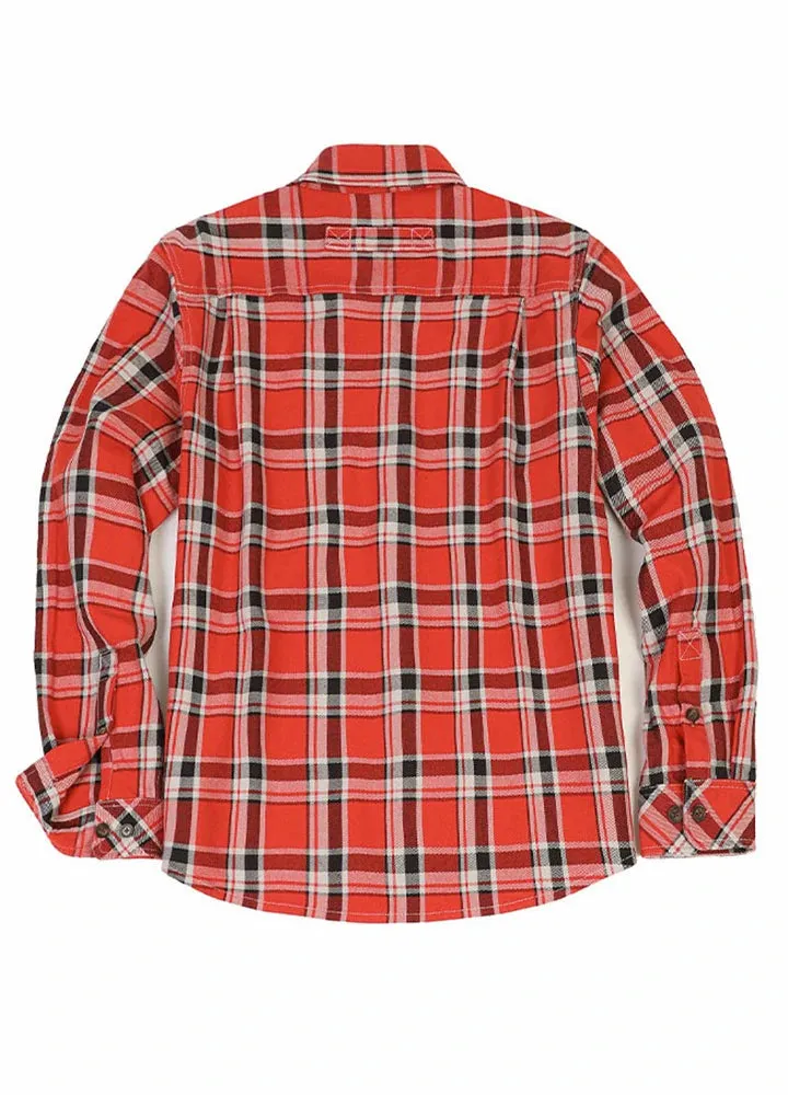 Men's Free Swingin' Workwear Flannel Shirt,100% Cotton