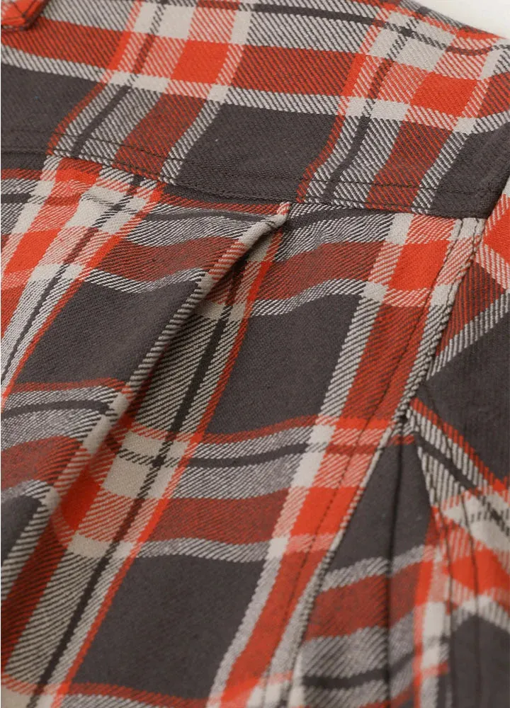 Men's Free Swingin' Workwear Flannel Shirt,100% Cotton