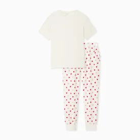 Men's Love Heart Pajama Set