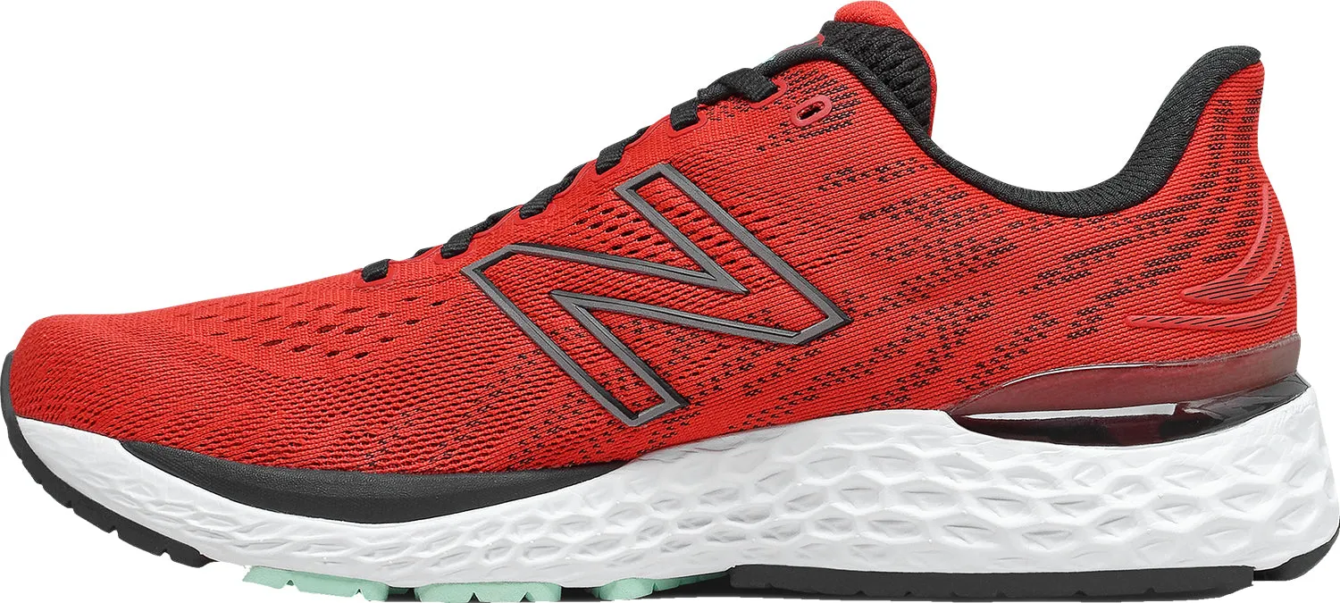 Men's New Balance Fresh Foam M880R11 Velocity Red/Black Mesh