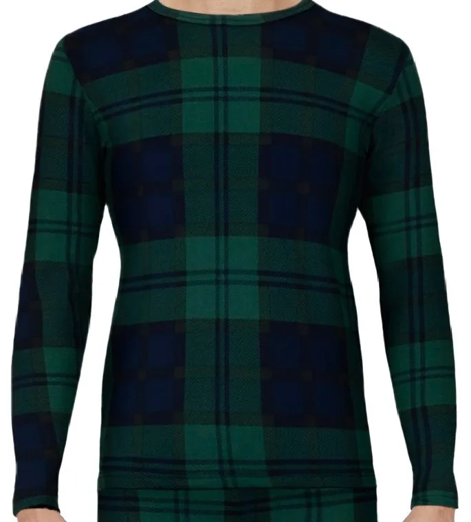 Men's Plaid Series Thermal Top