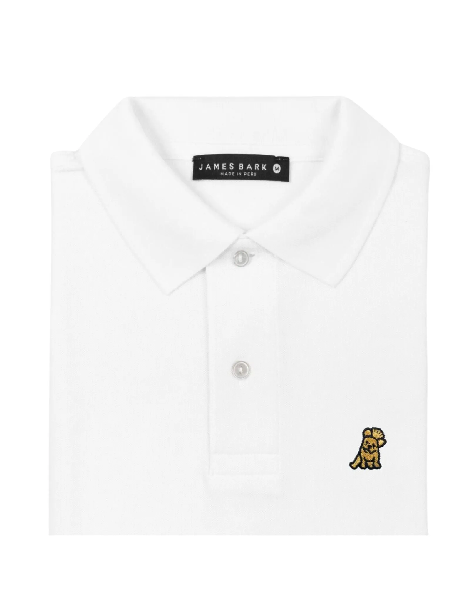 Men's Regular Fit Polo Shirt - White A36