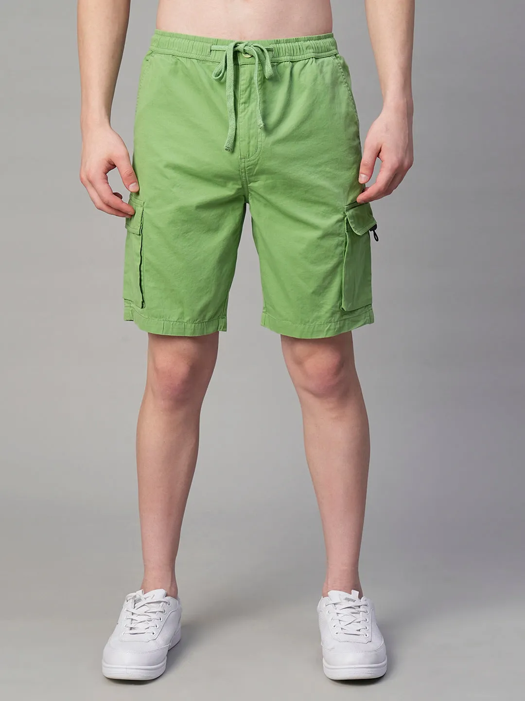 Mens Woven Shorts - Mint Green