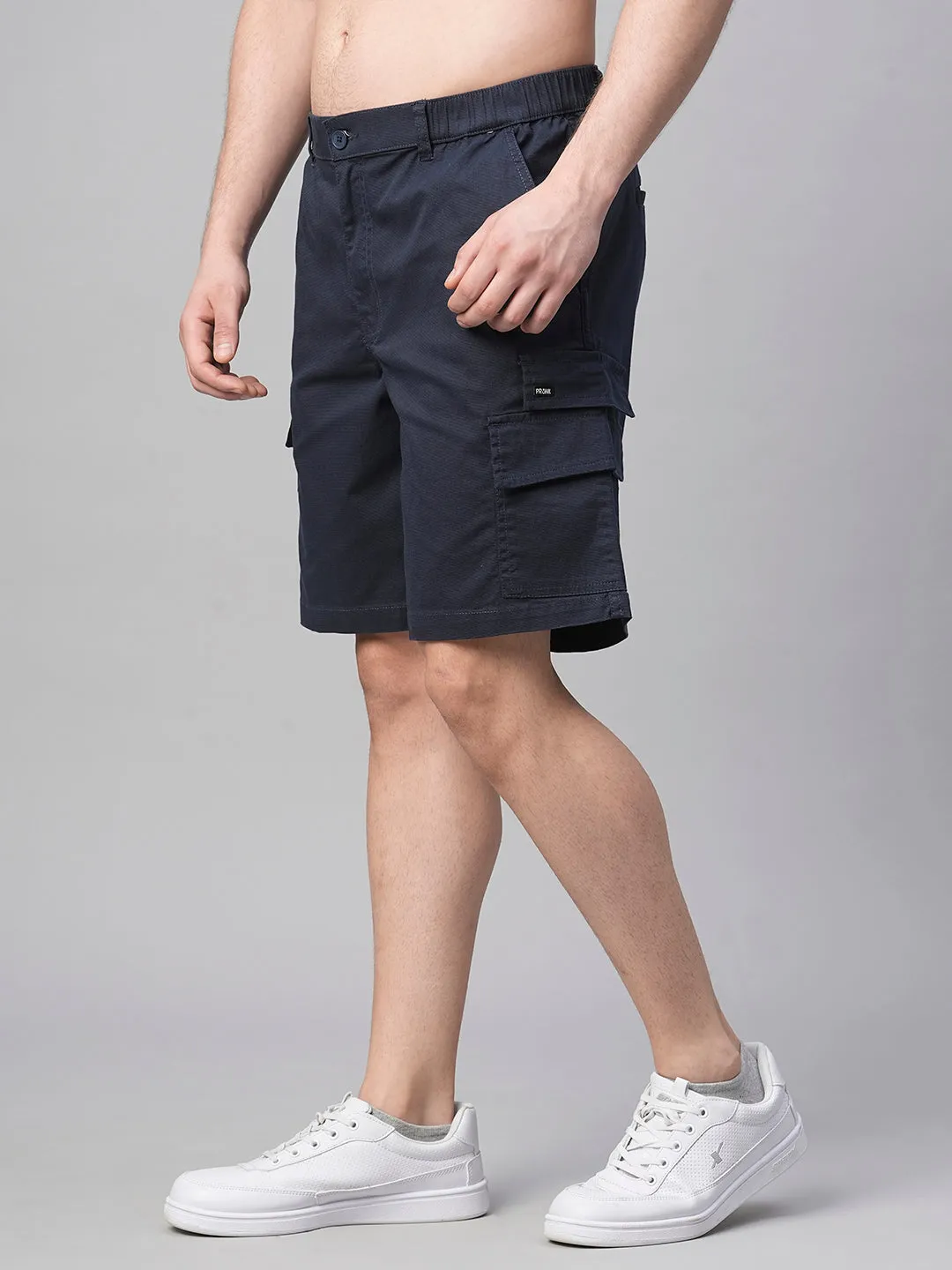 Mens Woven Shorts - Navy Blue