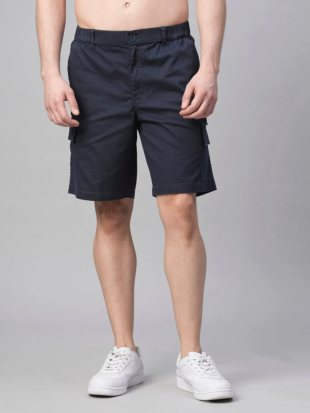 Mens Woven Shorts - Navy Blue