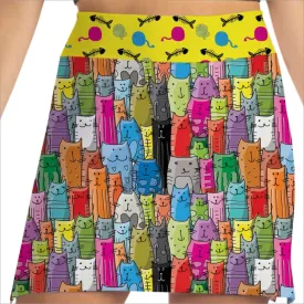 MEOW MIX CAT LOVER SKORT