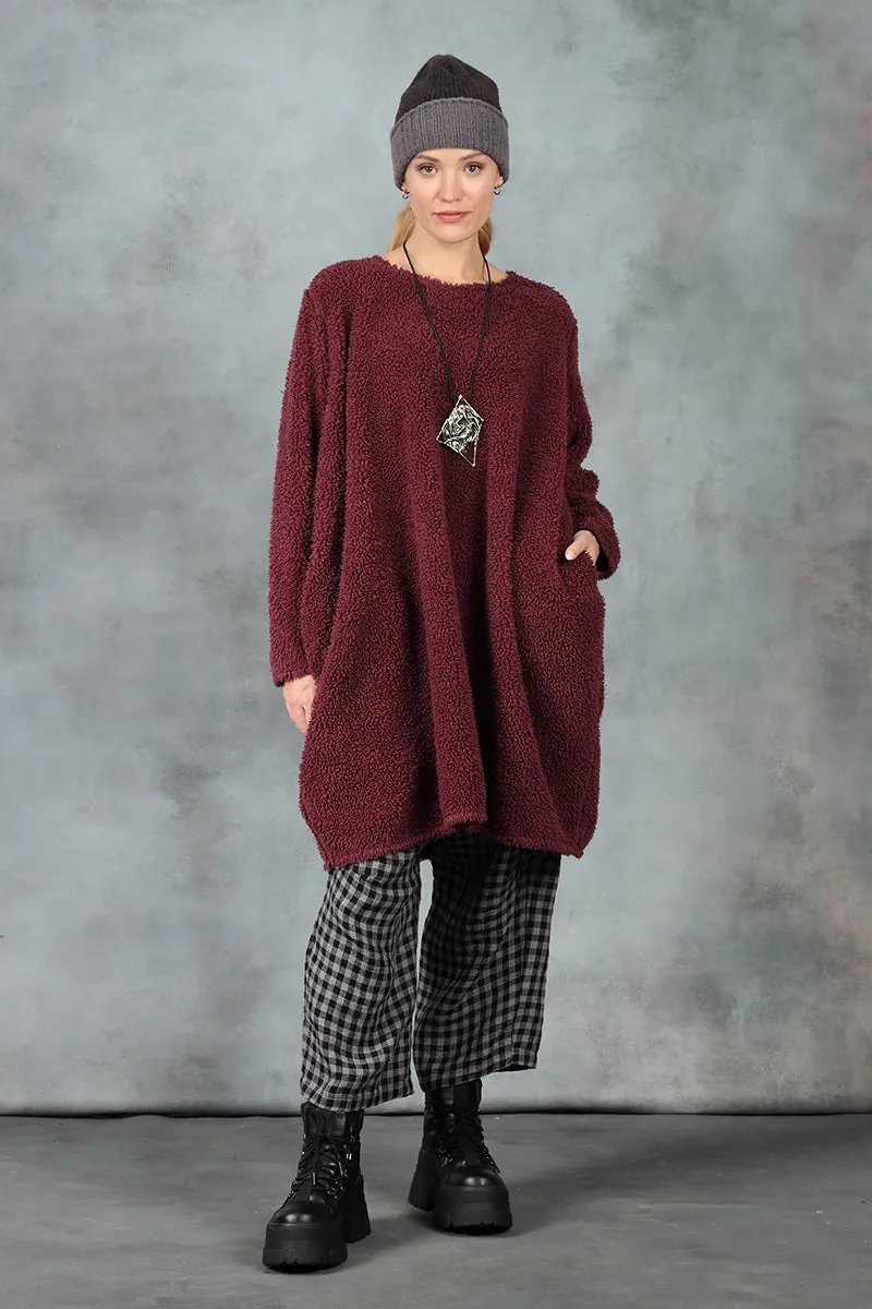 Merlot Teddy Cotton Tunic