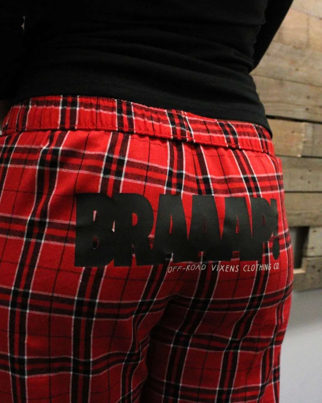 Merry Braaapmas Ladies Flannel Pant