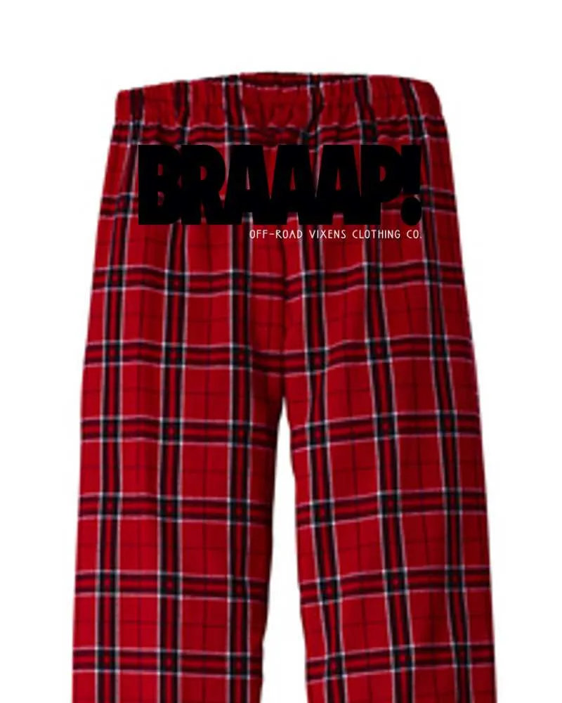 Merry Braaapmas Ladies Flannel Pant