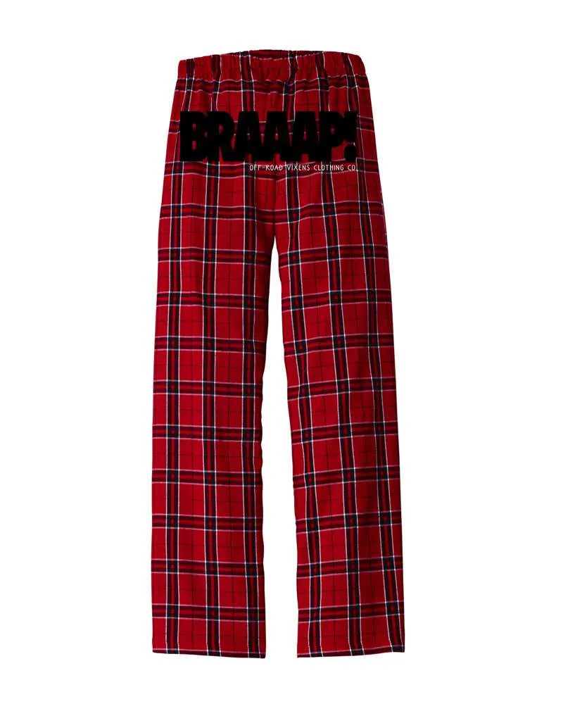 Merry Braaapmas Ladies Flannel Pant