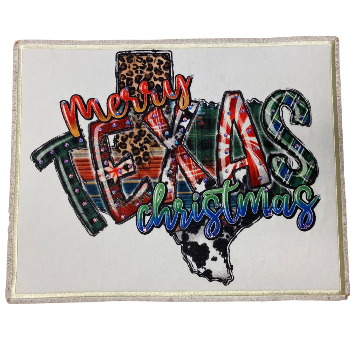 Merry Texas Christmas Patch