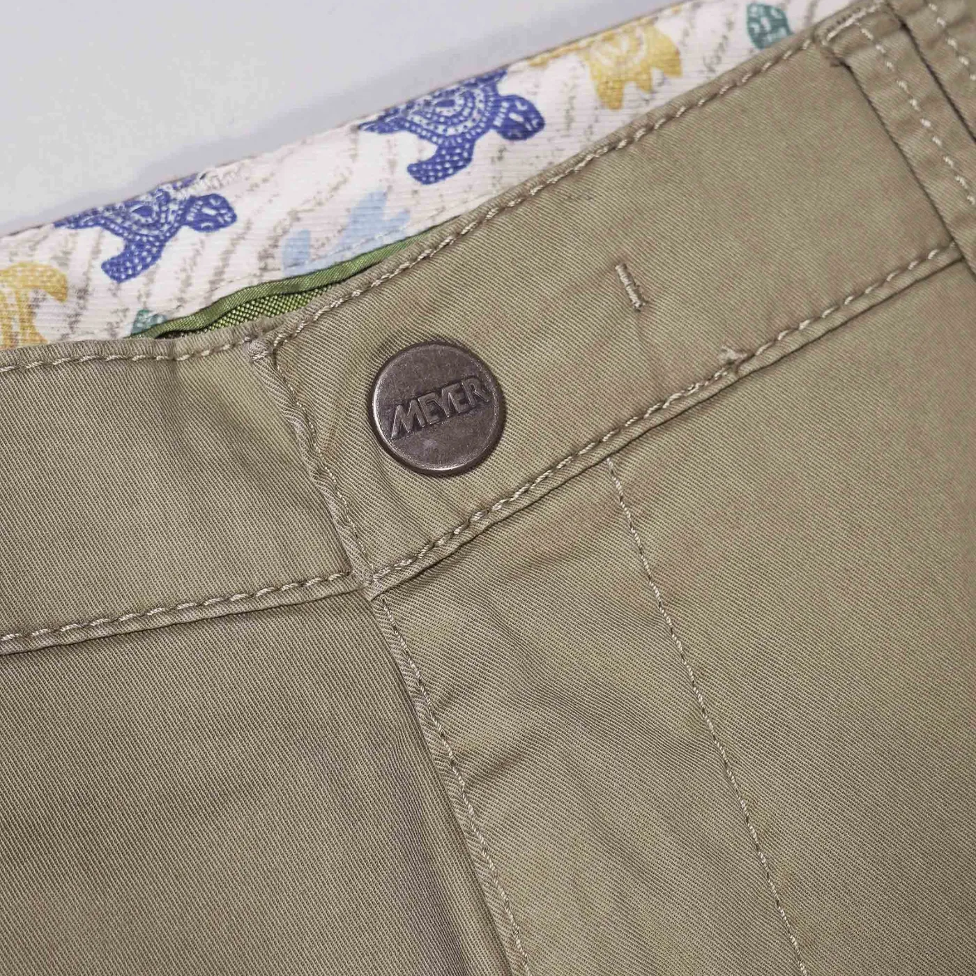 Meyer Rio Lightweight Chino | Navy / Beige / Grey