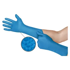 Microflex 93-283 Mega Texture 8-mil Nitrile Gloves