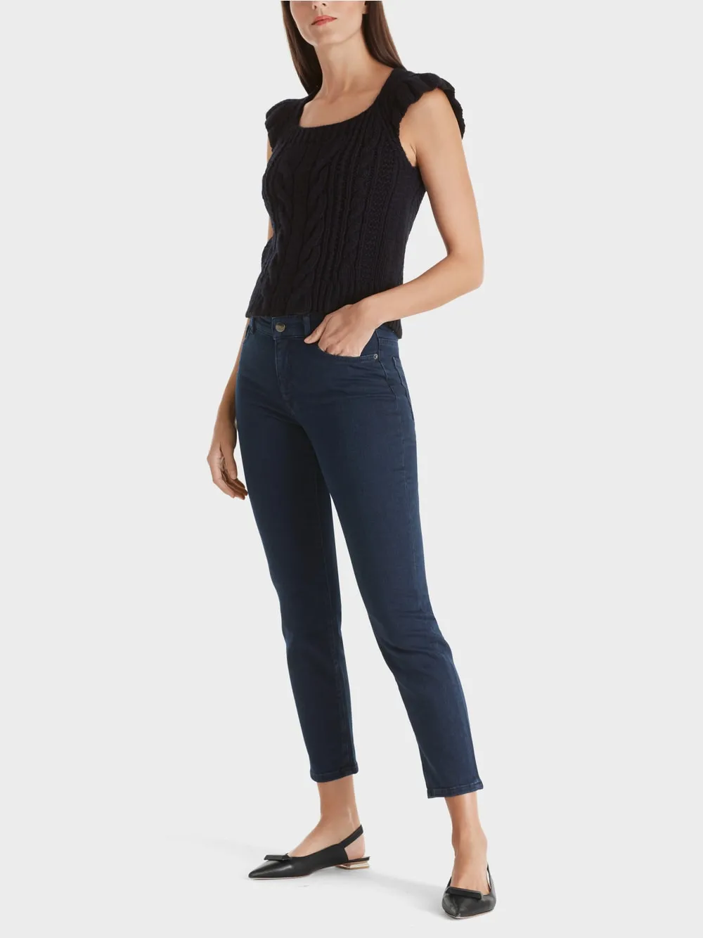 Midnight Blue Silea Slim Leg Jeans