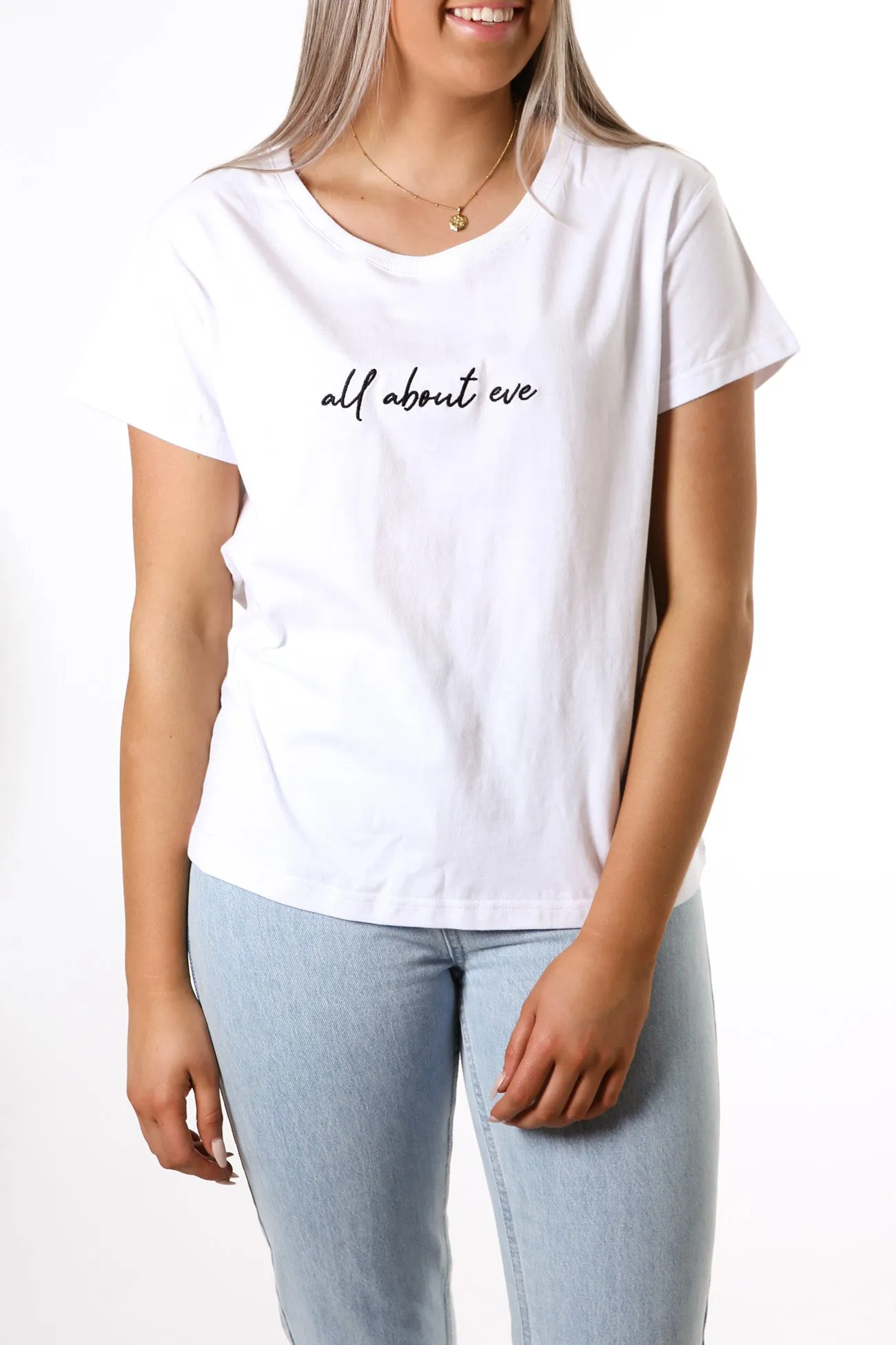 Mika Relaxed Tee White