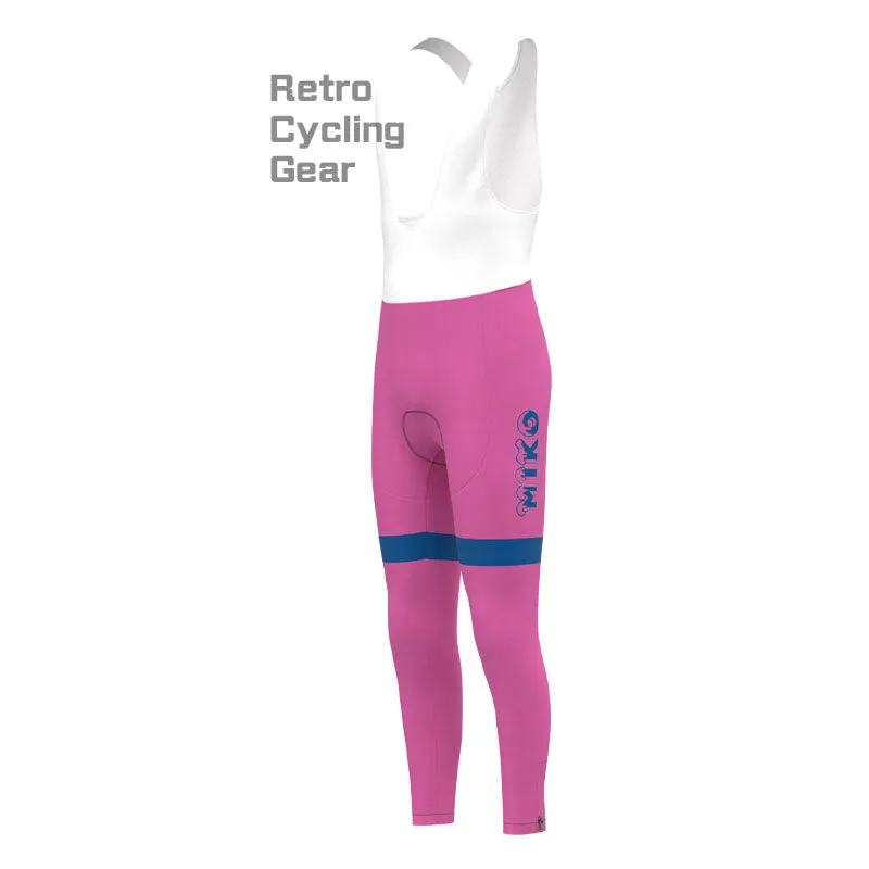 MIKO Purple Retro Long Sleeve Cycling Kit