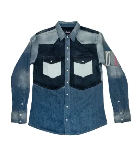 MILK RIVER WESTERN DENIM SHIRT