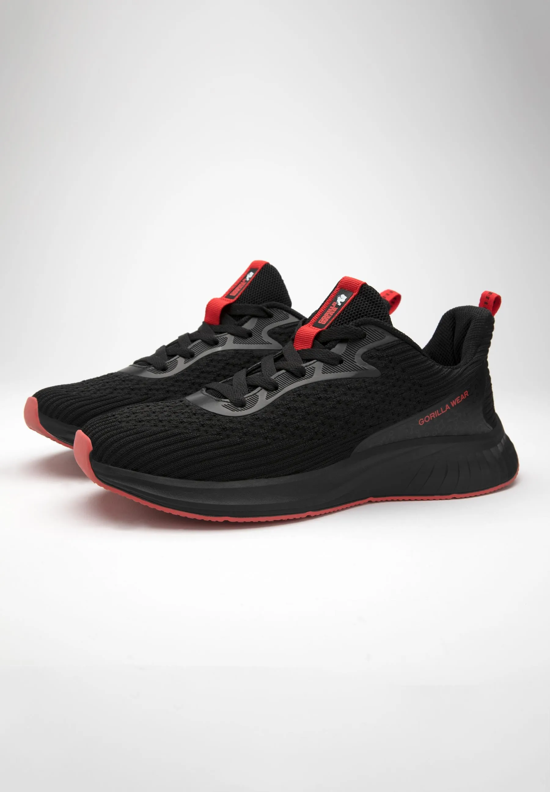 Milton Training Shoes - Black/Red