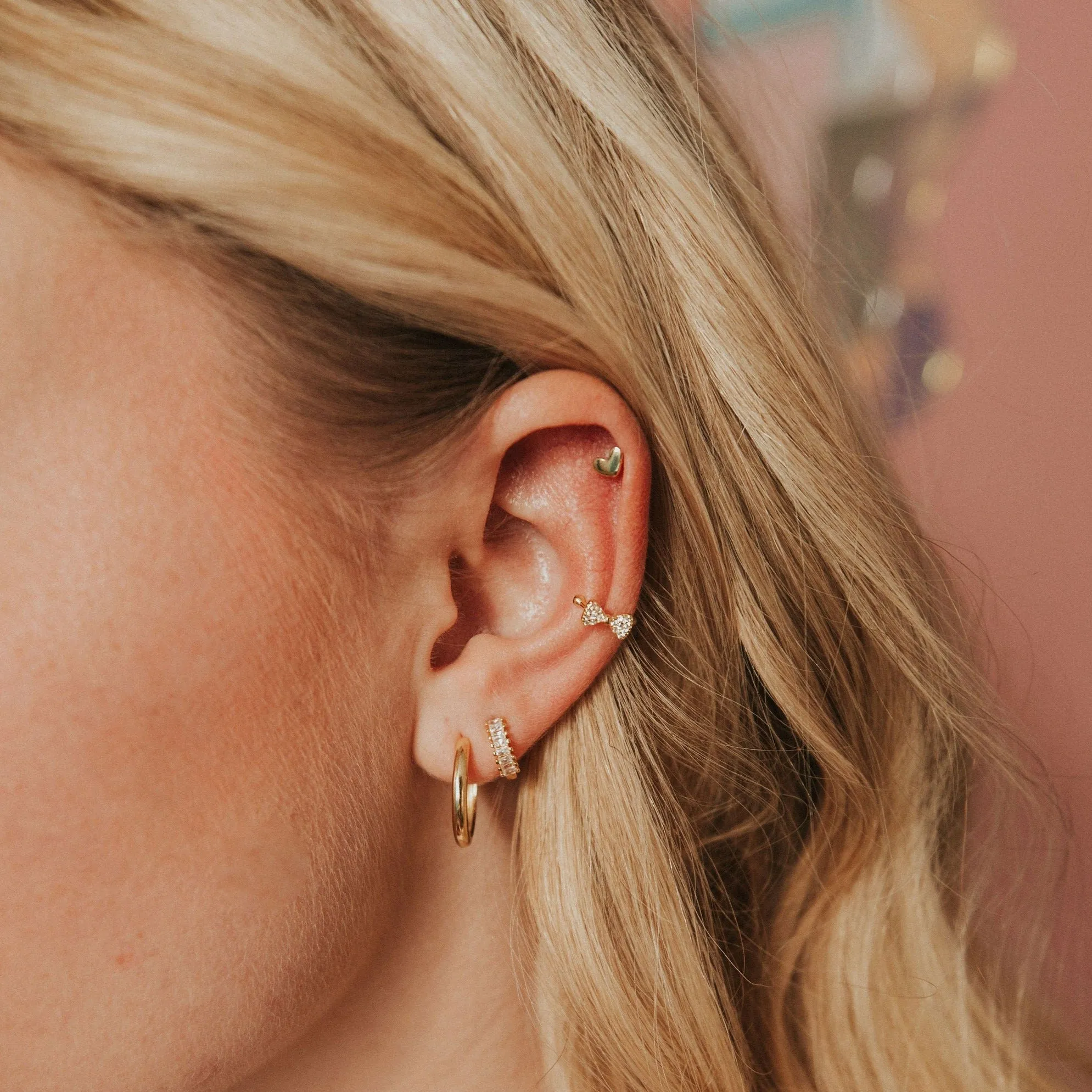 Mini Bow Ear Cuff