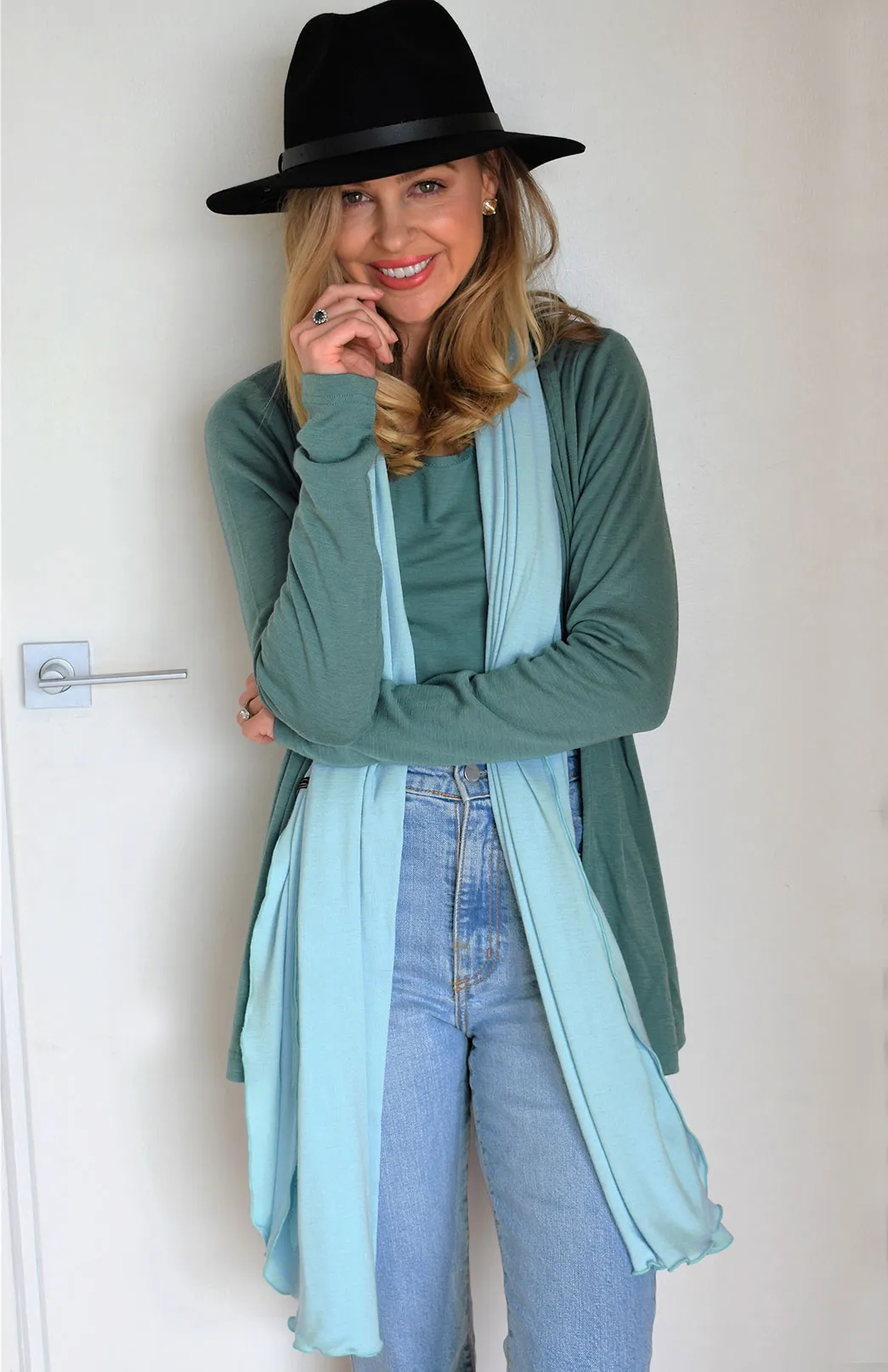 Mini Drape Cardigan (discontinued colour)