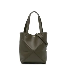 Mini Leather Tote with Detachable Shoulder Strap