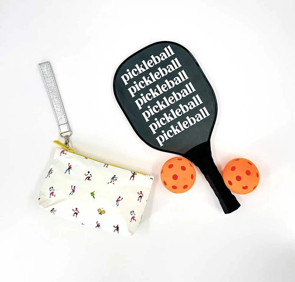 Mini Zipper Pack - Pickleball Pattern