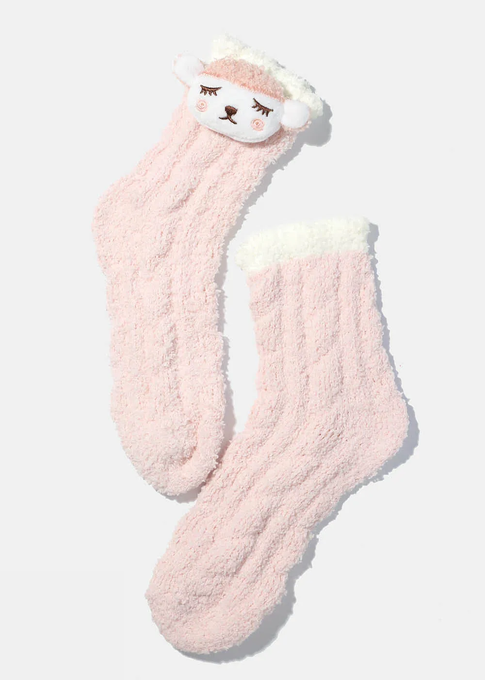 Miss A Icon Fuzzy Socks