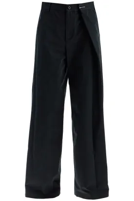 MM6 Maison Margiela wide-legged pants with pleats