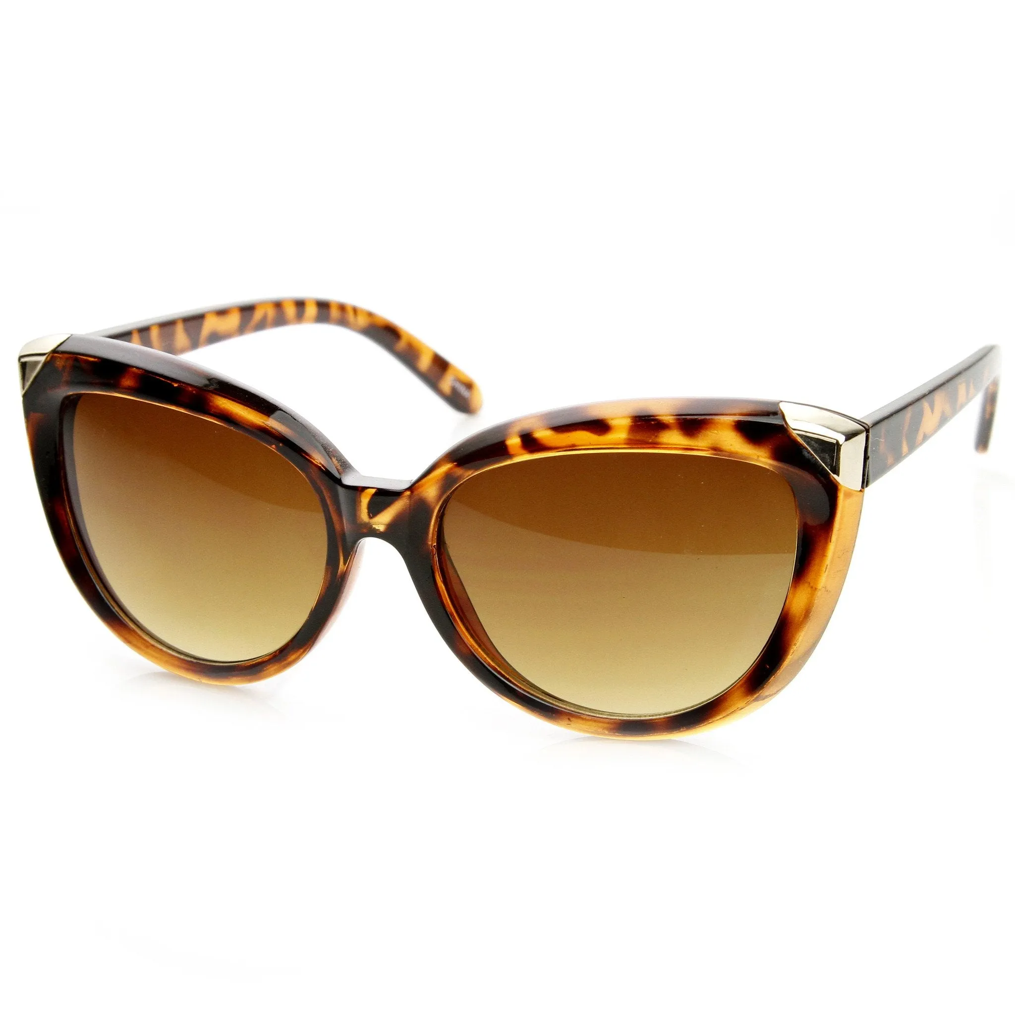 Mod Retro Oversize Bold Cat Eye Womens Fashion Sunglasses 9224