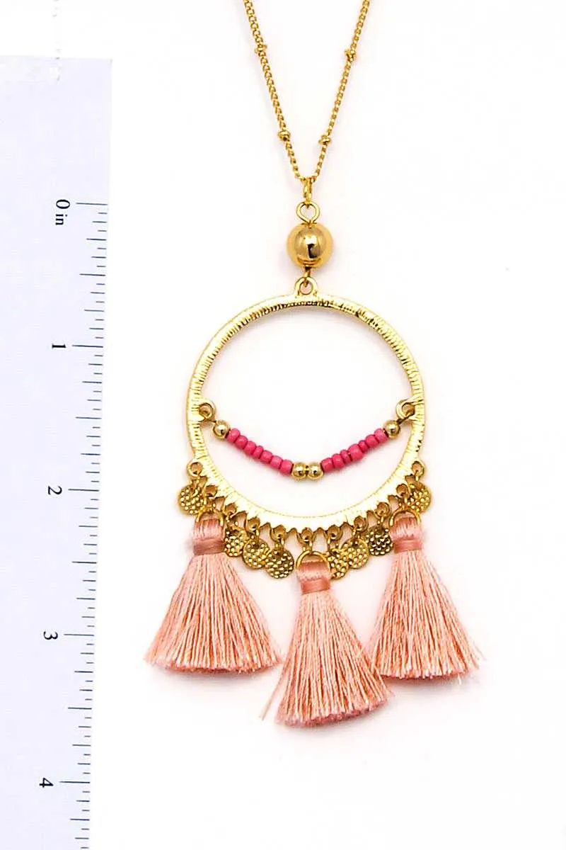 Modern Fashion Cute Tassel Pendant Necklace