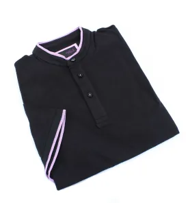 Modern Henley In Black