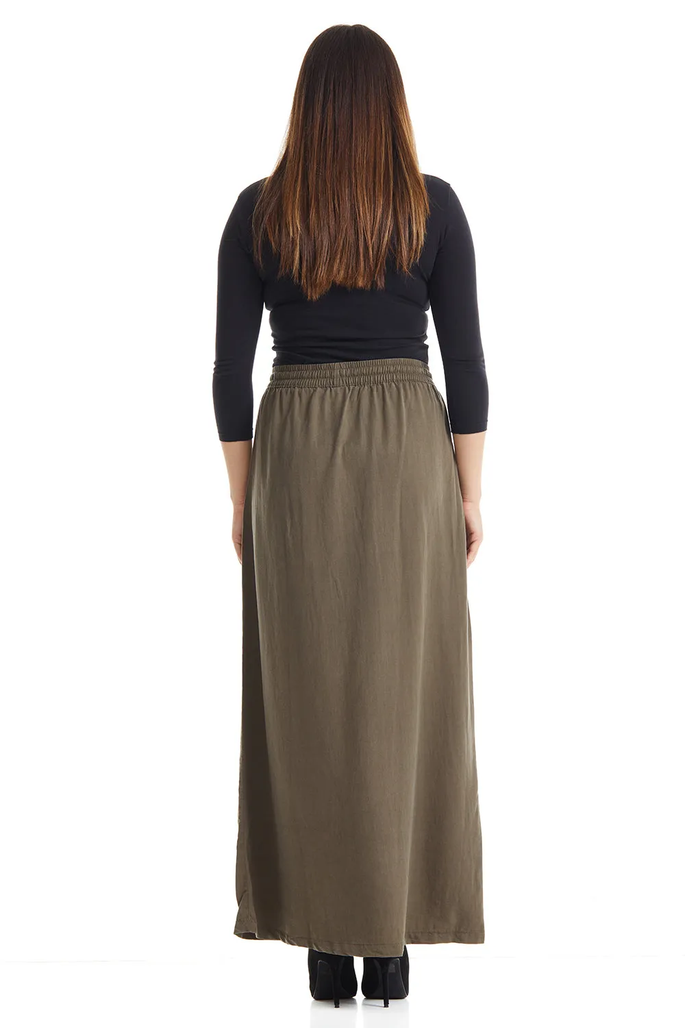 Modest Long Maxi Skirt for Women 100% Tencel 'Atlanta'