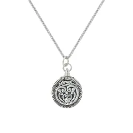 Montana Silversmiths Women's Silversmith Sterling Silver Locket Necklace