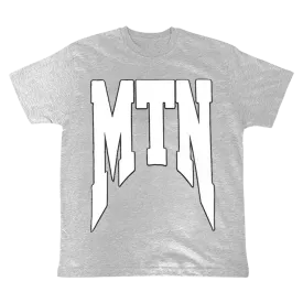 Motherlan MTN Two Tone Arch Logo T-shirt 'Grey'