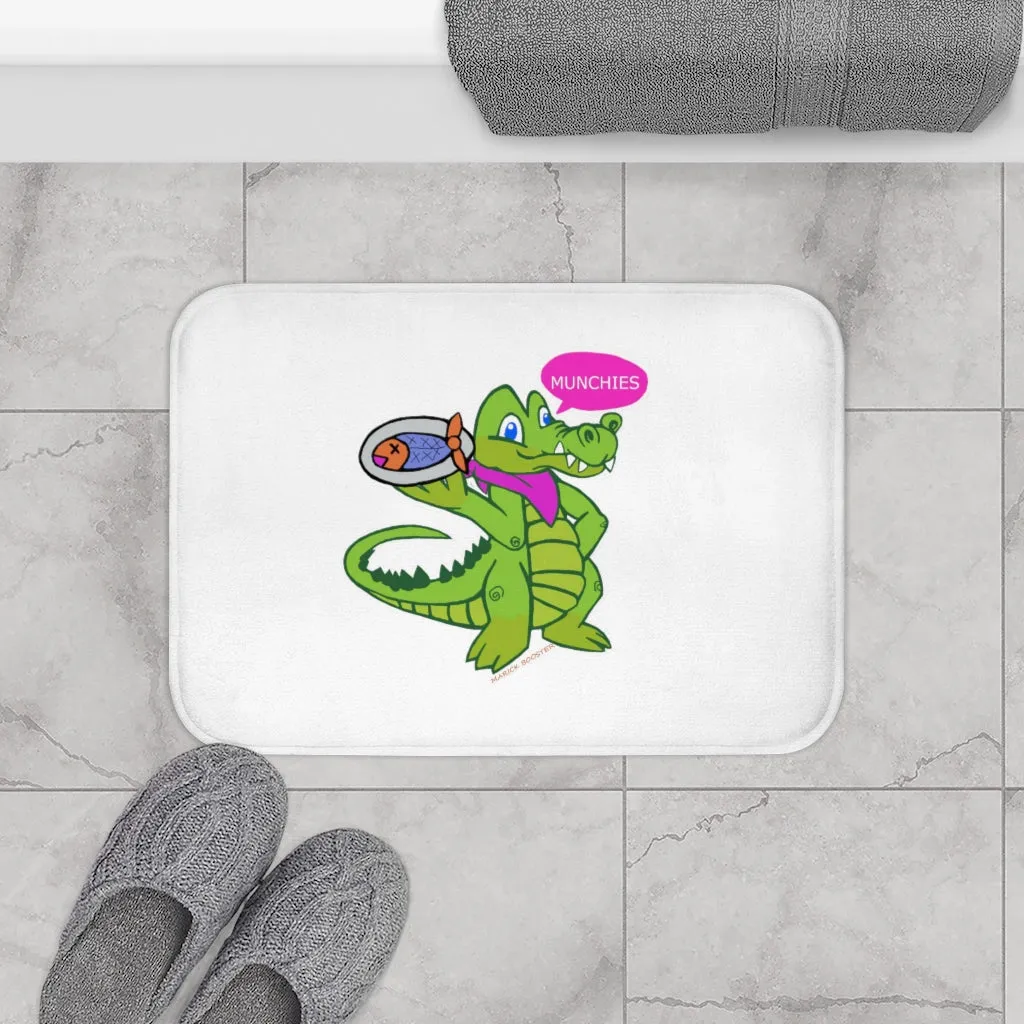 Munchies the Crocodile Bath Mat