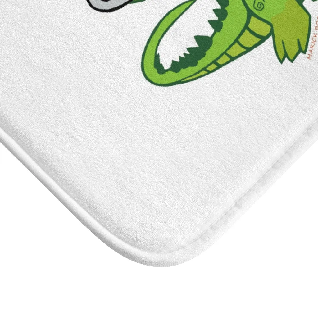 Munchies the Crocodile Bath Mat