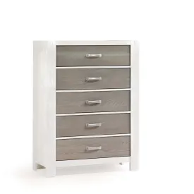 Natart Rustico Moderno 5 Drawer Dresser