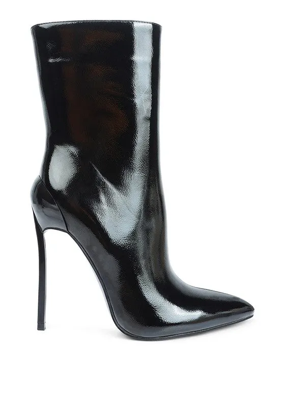 Natelie Patent Ankle Boot